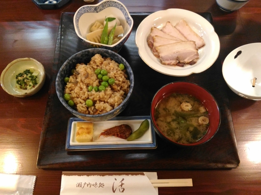 瀬戸内味処　活　こんにちは定食　高松市亀井町