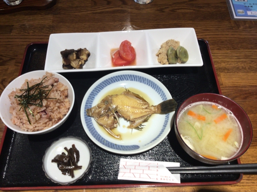 さぬき秀芸　昼定食（たこめし）　観音寺市豊浜町