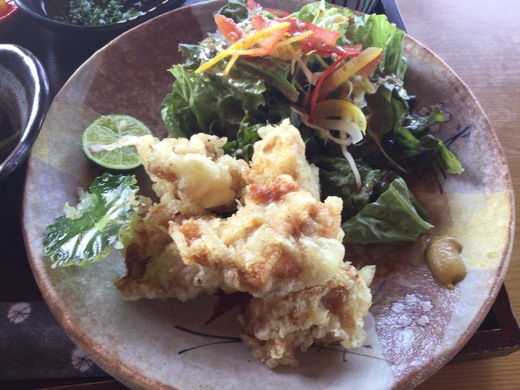 喫茶アルプス　日替わり定食　高松市庵治町