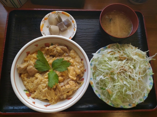 四つ葉　親子丼　高松市天神前