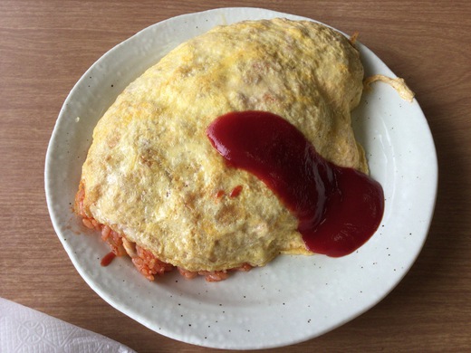 寿食堂　オムライス大　東かがわ市