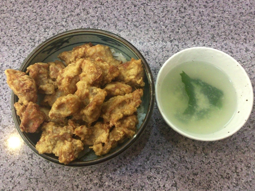 ときわ軒　からあげ丼　高松