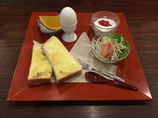 ほとり　さつまいもトースとのモーニング　高松市