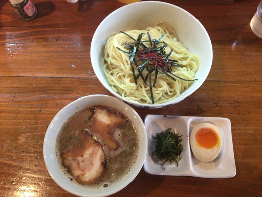 黄昏タンデム　魚群つけめん　丸亀市綾歌町