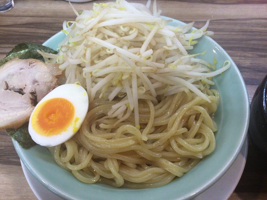 ダントツラーメン　つけめん全マシ　高松市観光通