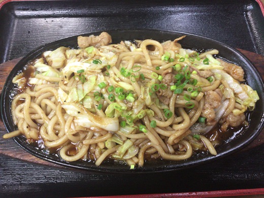 王将　ホルモンうどん　志度