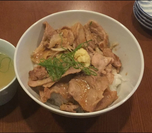 ひがさ番町店　豚スタミナ丼　高松市番町