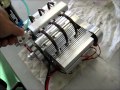 自作エンジン　水平対向６気筒