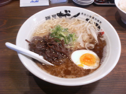 麺屋がんてつ　がんてつラーメン