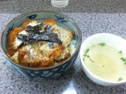ときわ軒　とりカツ丼