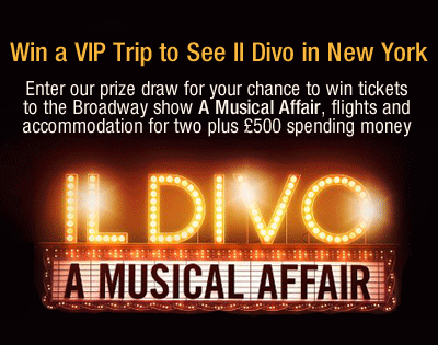 NY ブロードウェーへＶＩＰ旅行 ご招待～