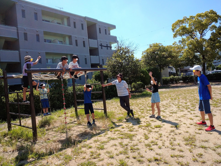 9/9公園で遊んだよ♪