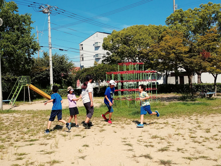 9/9公園で遊んだよ♪