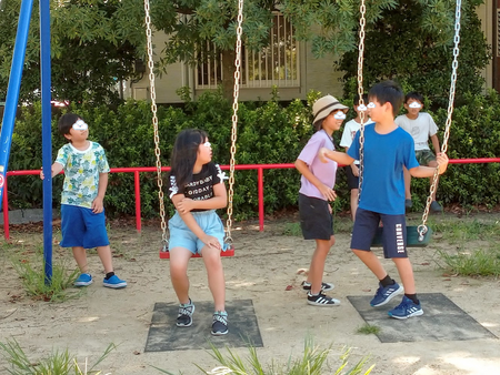 9/9公園で遊んだよ♪