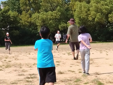 9/16公園で遊んだよ！