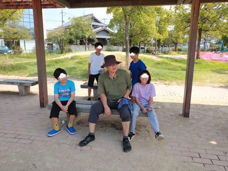 9/16公園で遊んだよ！