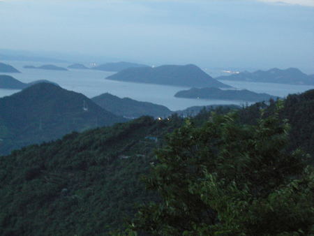 七宝山から素晴らしい眺望が