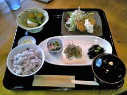 のどかなランチ