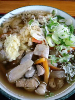 今日のうどん