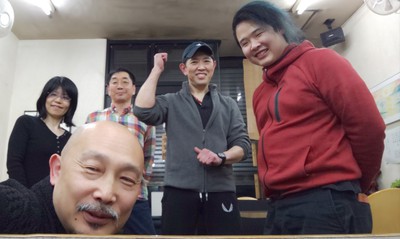 ときわ軒でお稽古