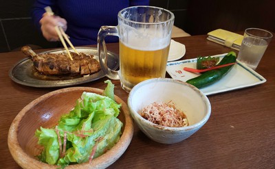 一鶴と夜ご飯