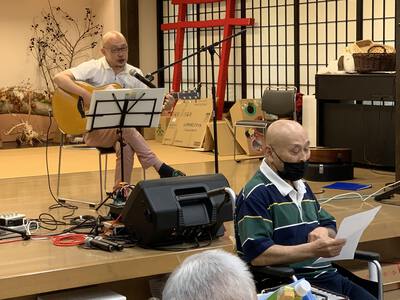 訪問演奏もしたのぉ～！！^_^