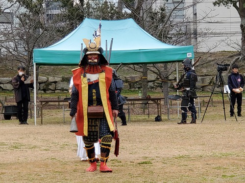 「ずどん」鉄砲隊見学