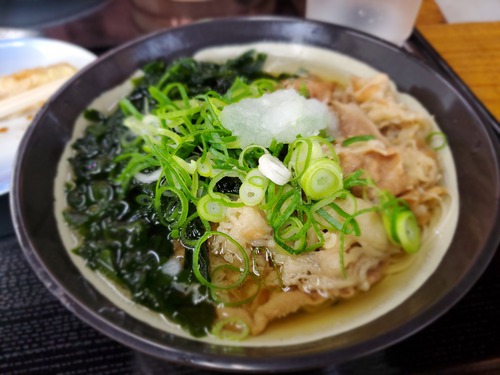 やはり、温かいのはそうめんよりうどんが好き！
