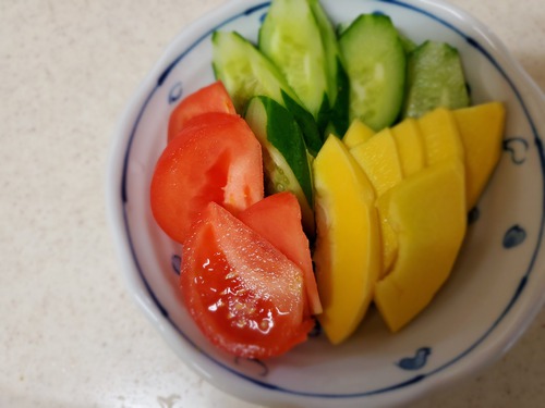初めて食べた野菜