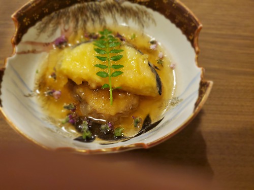 「風のじょうけい」で夜の食事