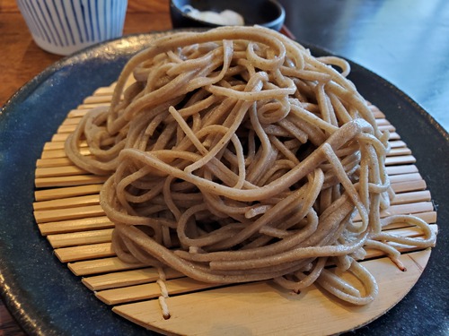 蕎麦カフェ「心呼庵」に行く。