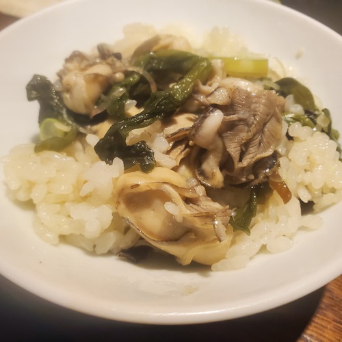 今日の夕飯は、渋右衛門さんで済ます。
