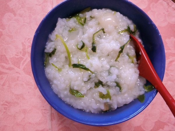 九州の七草粥を食べる。