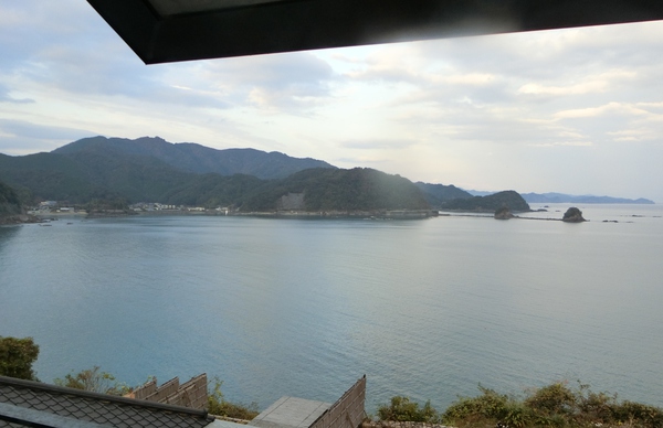 海水露店風呂に感動「黒潮本陣」
