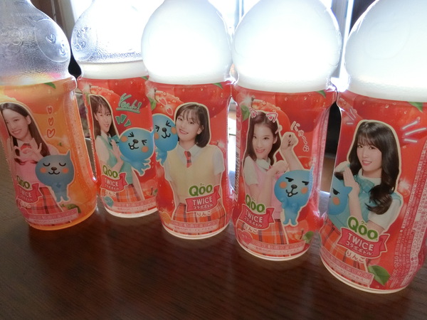 ＴＷＩＣＥ（トゥワイス）のペットボトルジュース