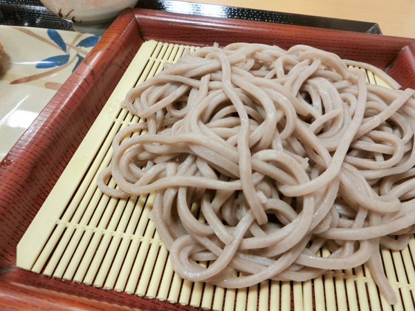 うどんやさんで蕎麦を食べたけど