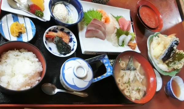 ダンナさんたちが大満足したランチ