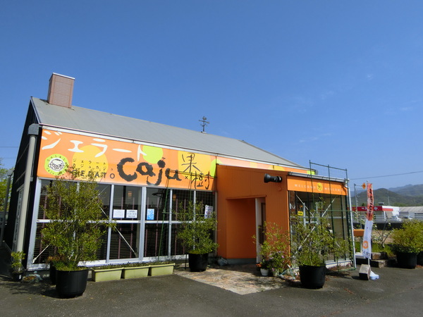 マイカフェギャラリーとジェラートのCaju×果樹へ