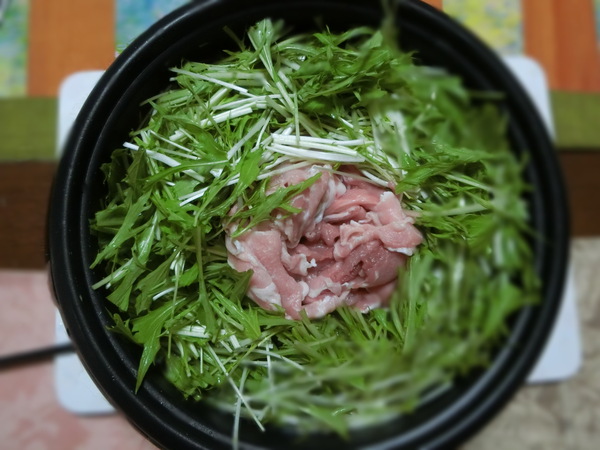 昔食べた「ハリハリ鍋」が食べたいと言うので・・・