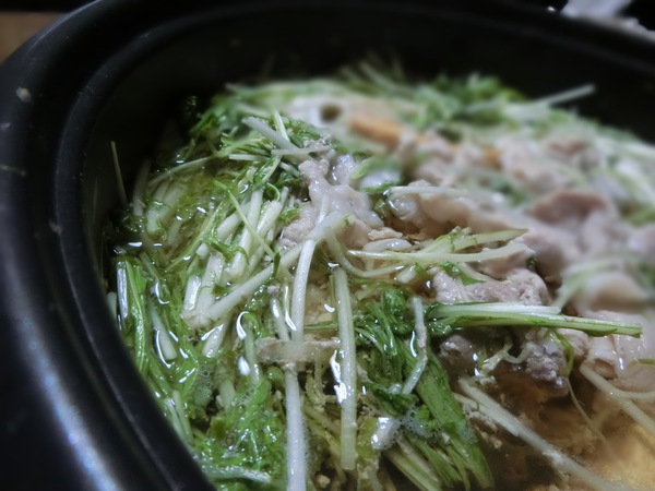 昔食べた「ハリハリ鍋」が食べたいと言うので・・・