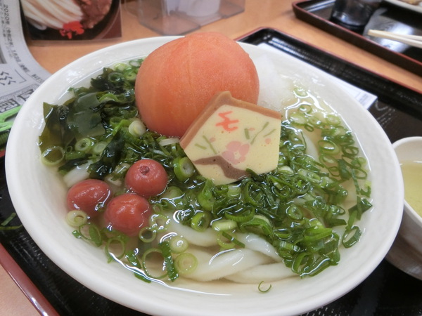 年明けうどんを食べてみた。