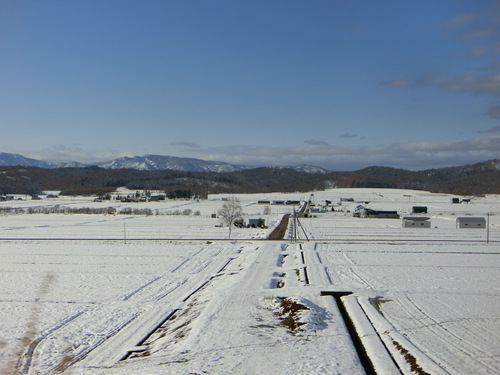 日本最果ての北の街を走る。