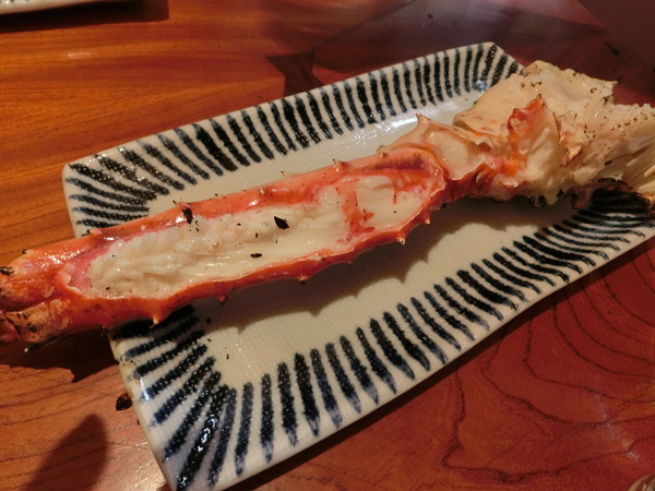 今夜は蟹三昧