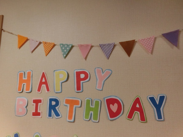 七五三のお祝いと誕生祝いをいっしょに