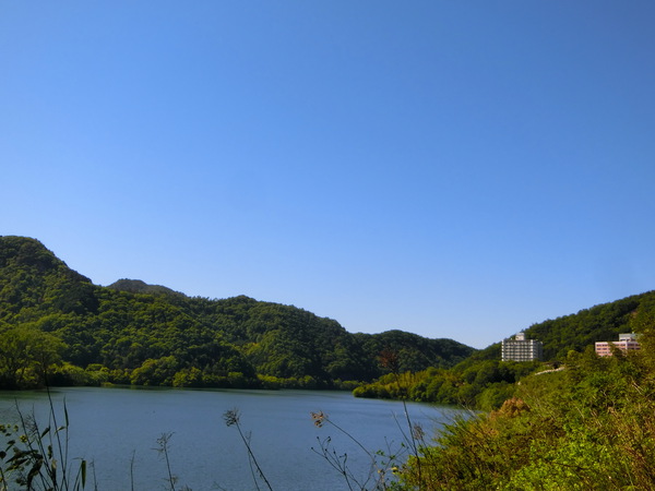 素敵な時間だった。塩江内場ダム湖を一周する。