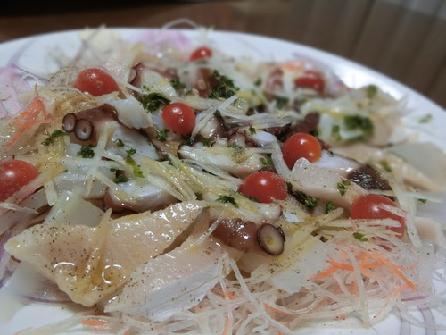 今日は、から揚げとポテトが美味しかった。