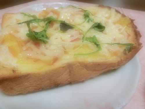 今日は、から揚げとポテトが美味しかった。