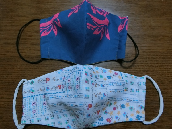 嬉しい～流行のマスクが届いた。
