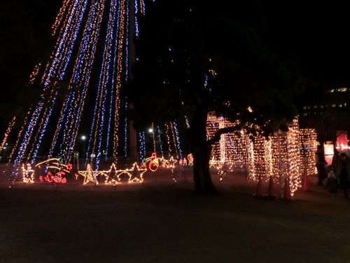 クリスマス色の夜