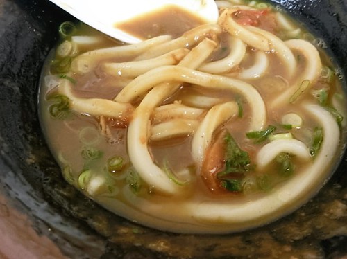 カレーうどんを食べてみた。